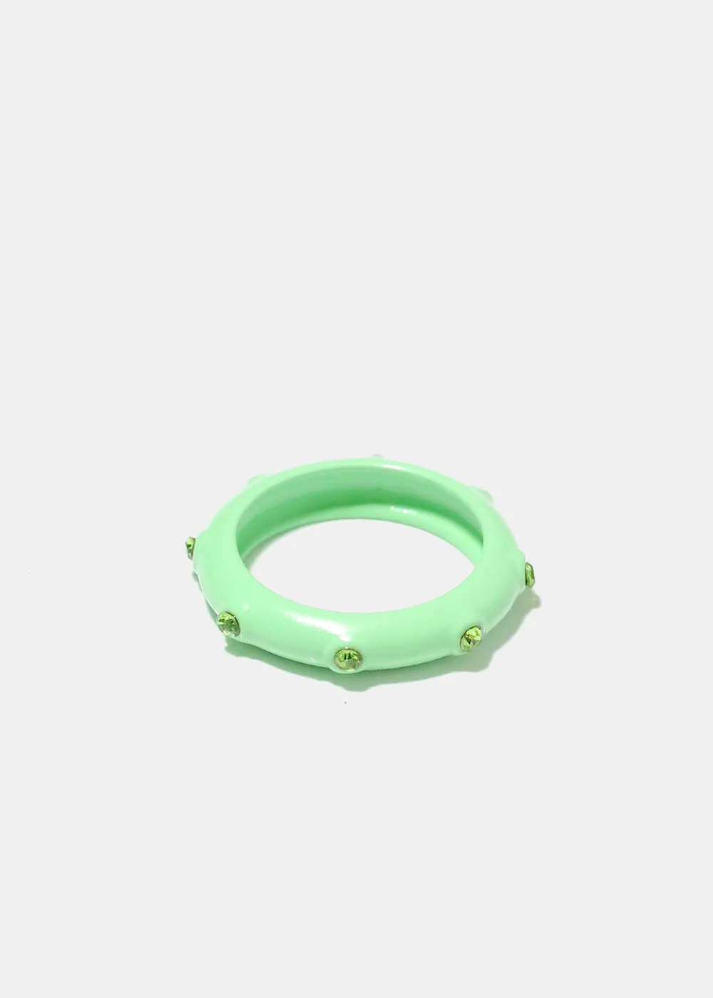 Rhinestone Studded Ring