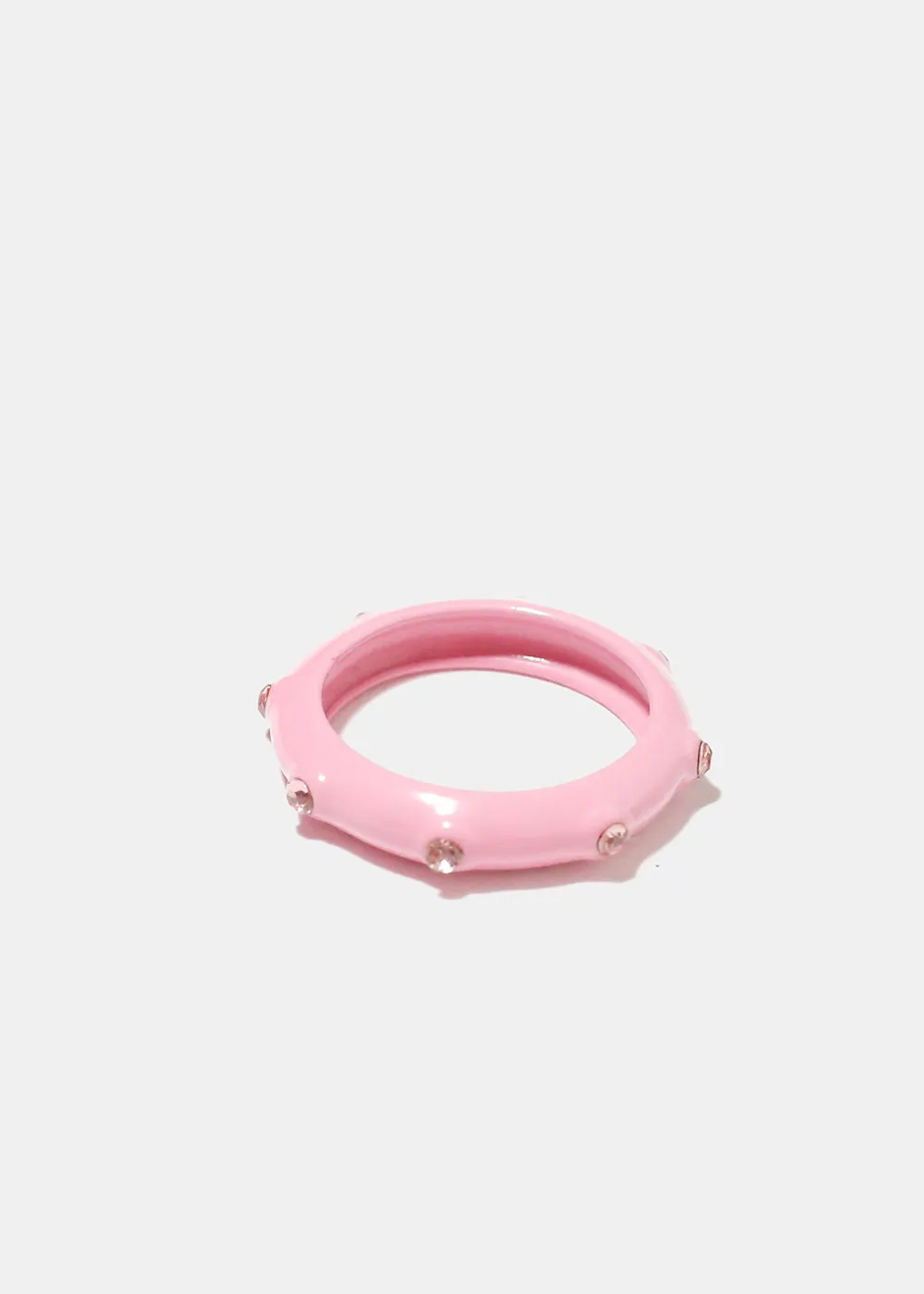 Rhinestone Studded Ring