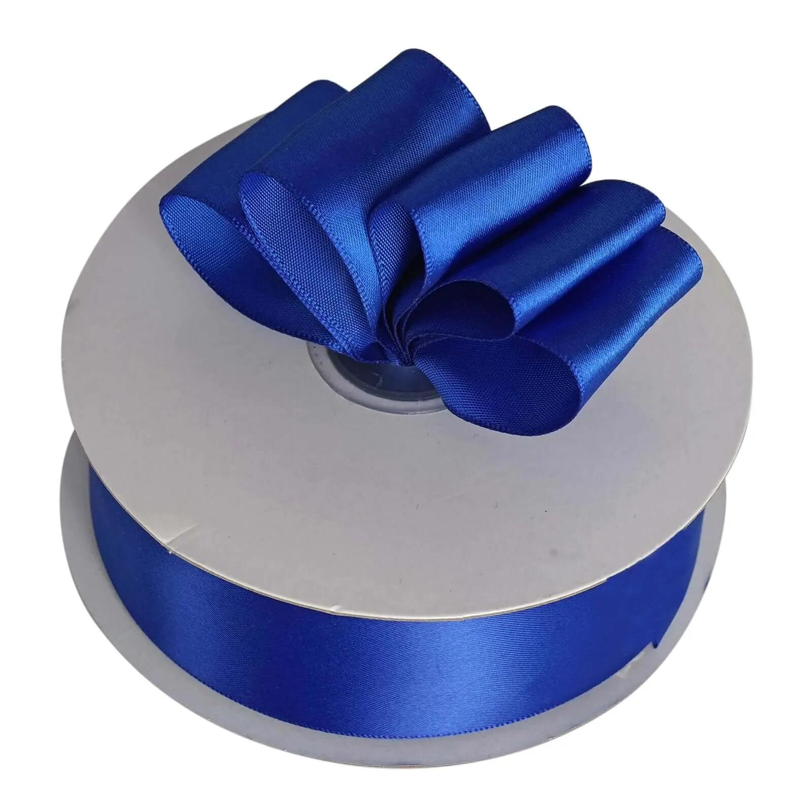 Royal Blue Single Face Decorative Satin Ribbon 50 Yards 1.5"
