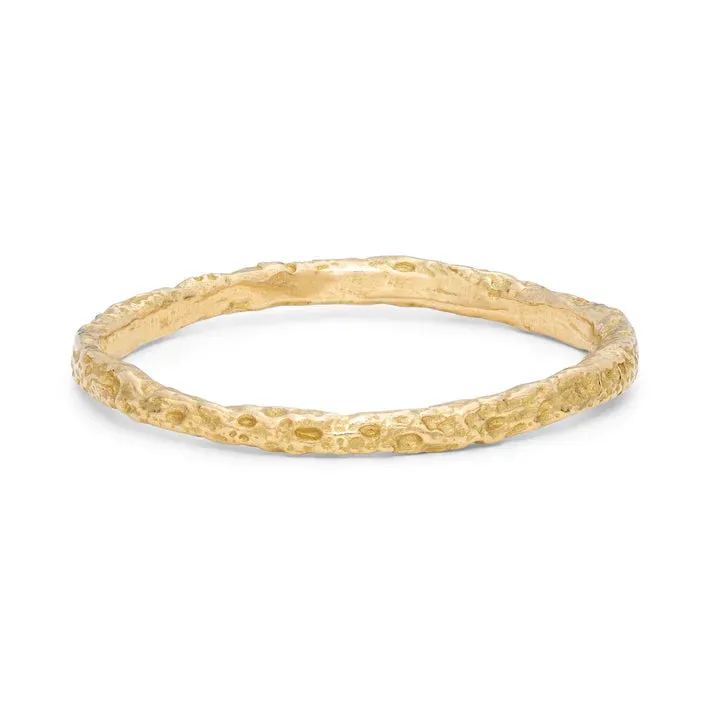 Skinny Gold Urchin Ring