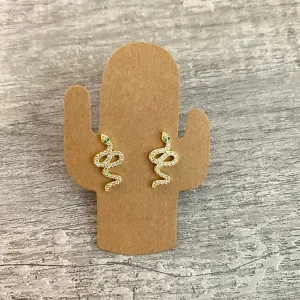 Snake Stud Earrings