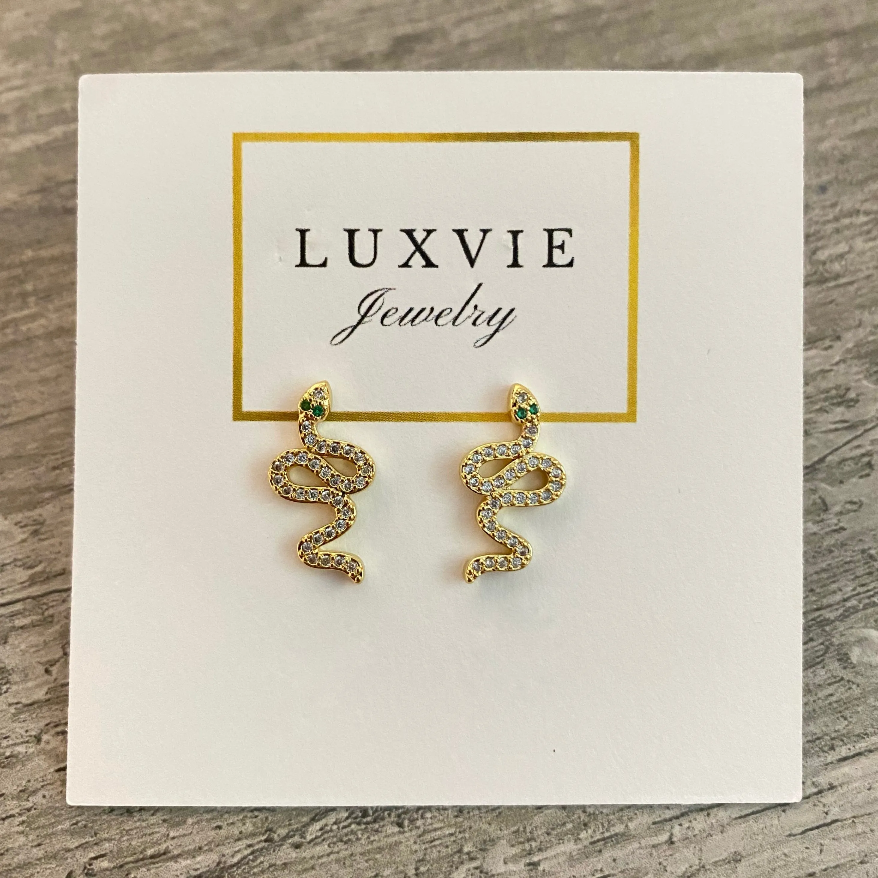 Snake Stud Earrings