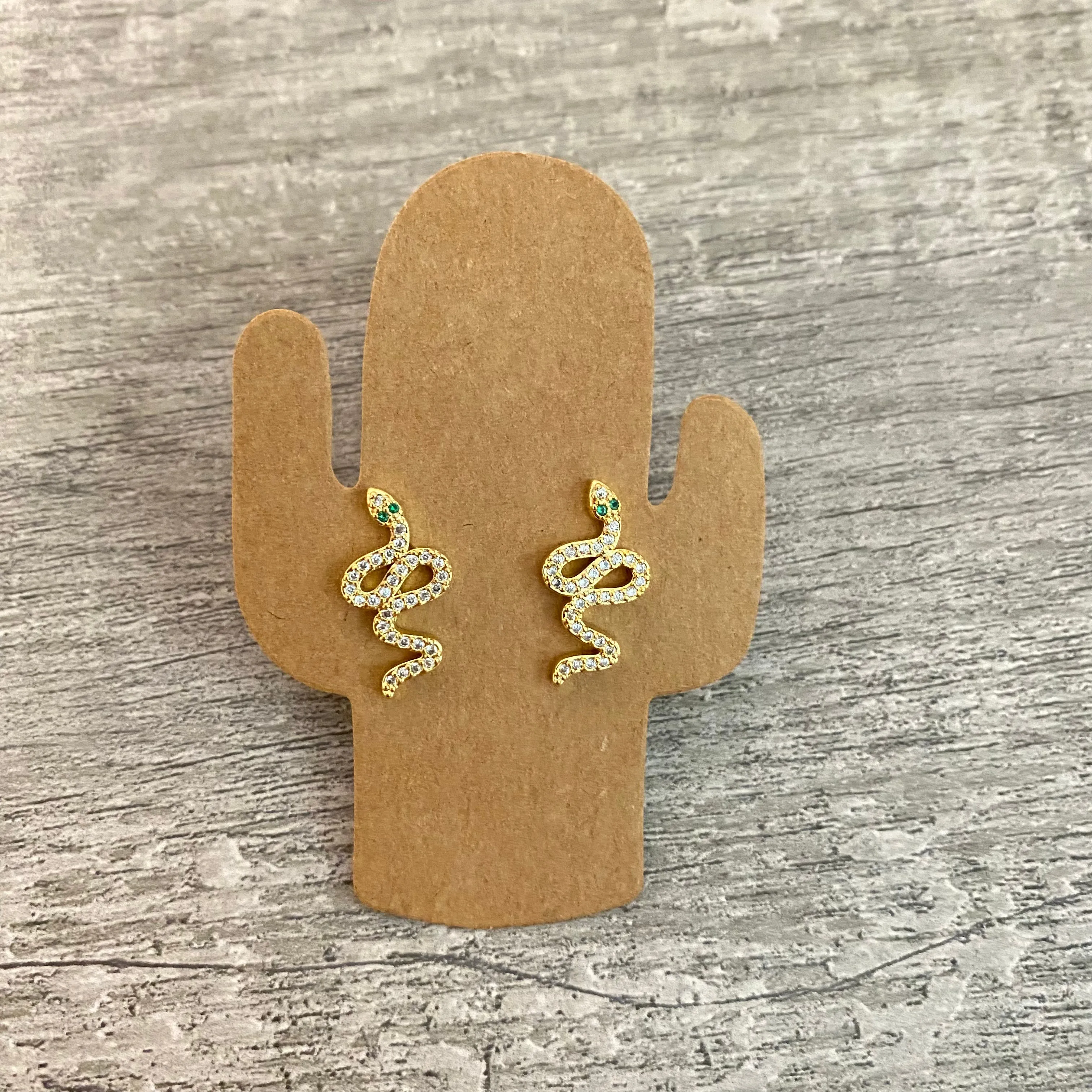 Snake Stud Earrings