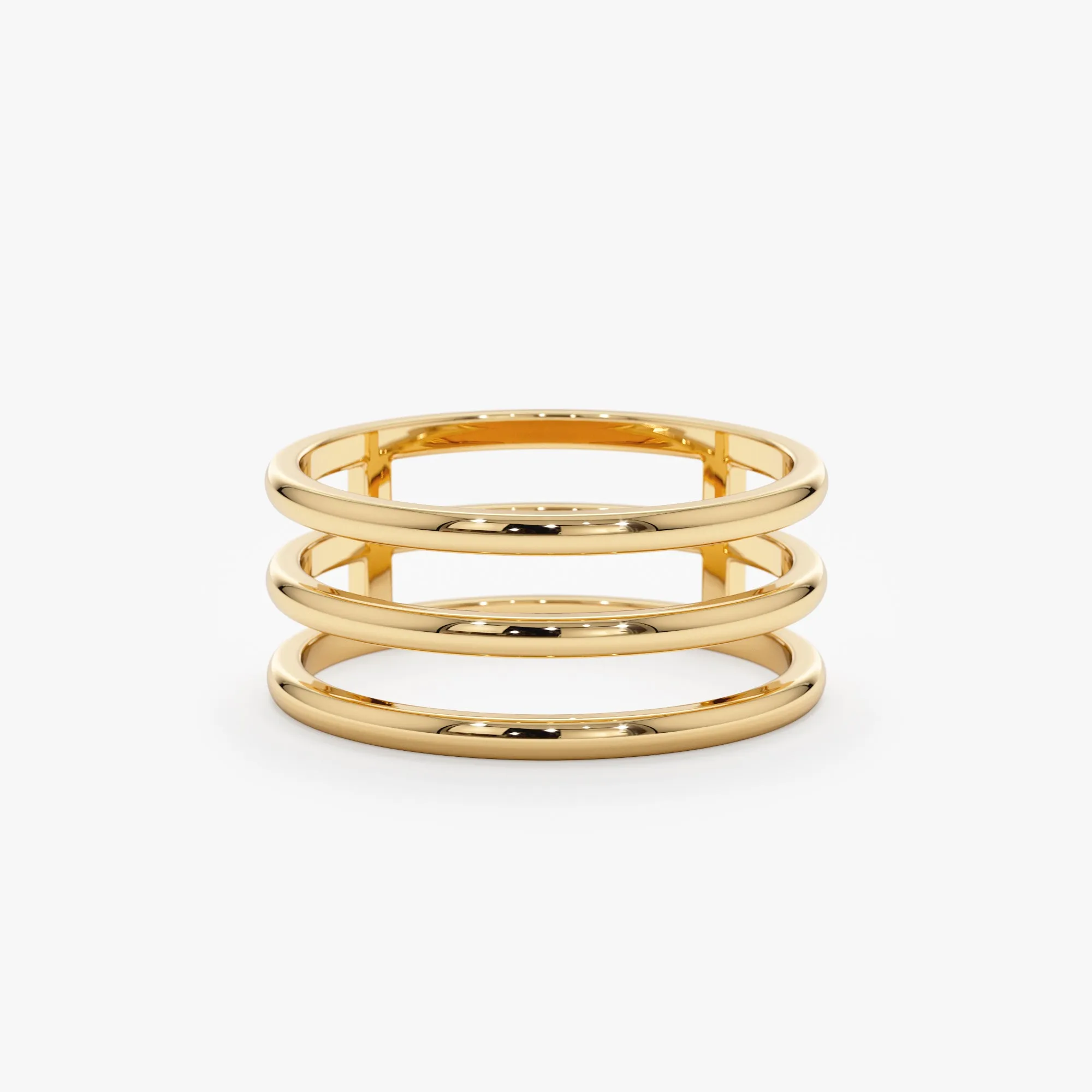 Solid Gold Triple Band, Makenna