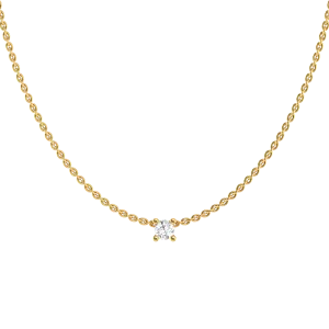 Solitaire necklace