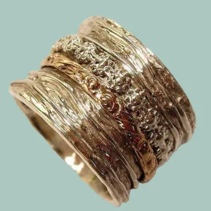 Spinner Ring for woman silver gold rings