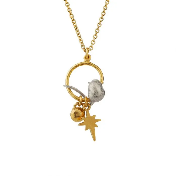 Stowaway Mouse Charm Necklace