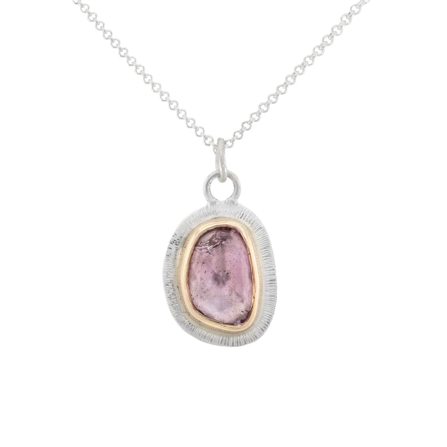 Sumi -  Lilac amethyst pendants