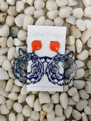 Tiger Drop Earrings