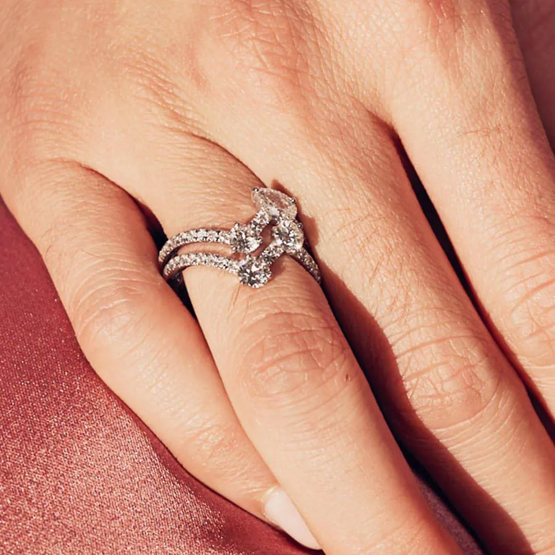 Toi Moi pavée ring I
