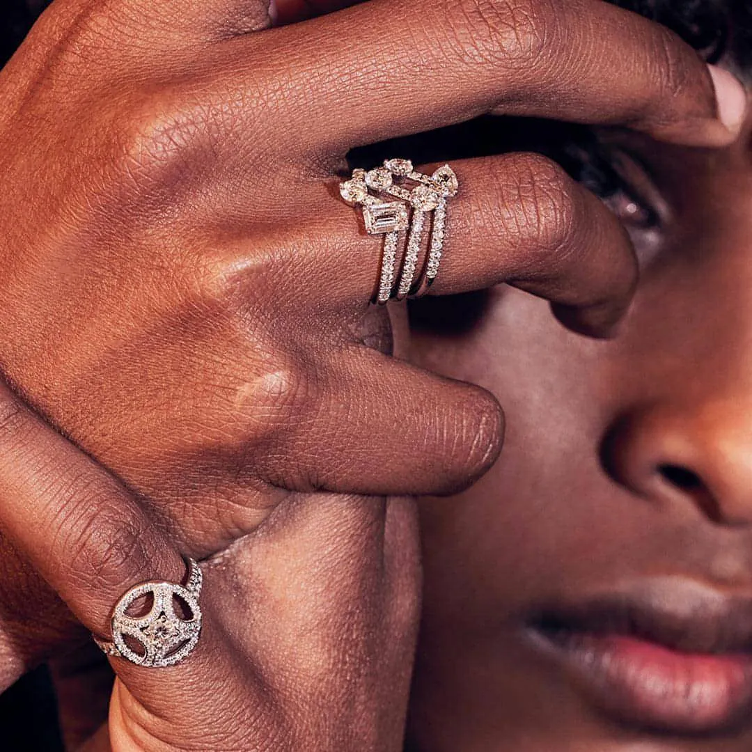 Toi Moi pavée ring I