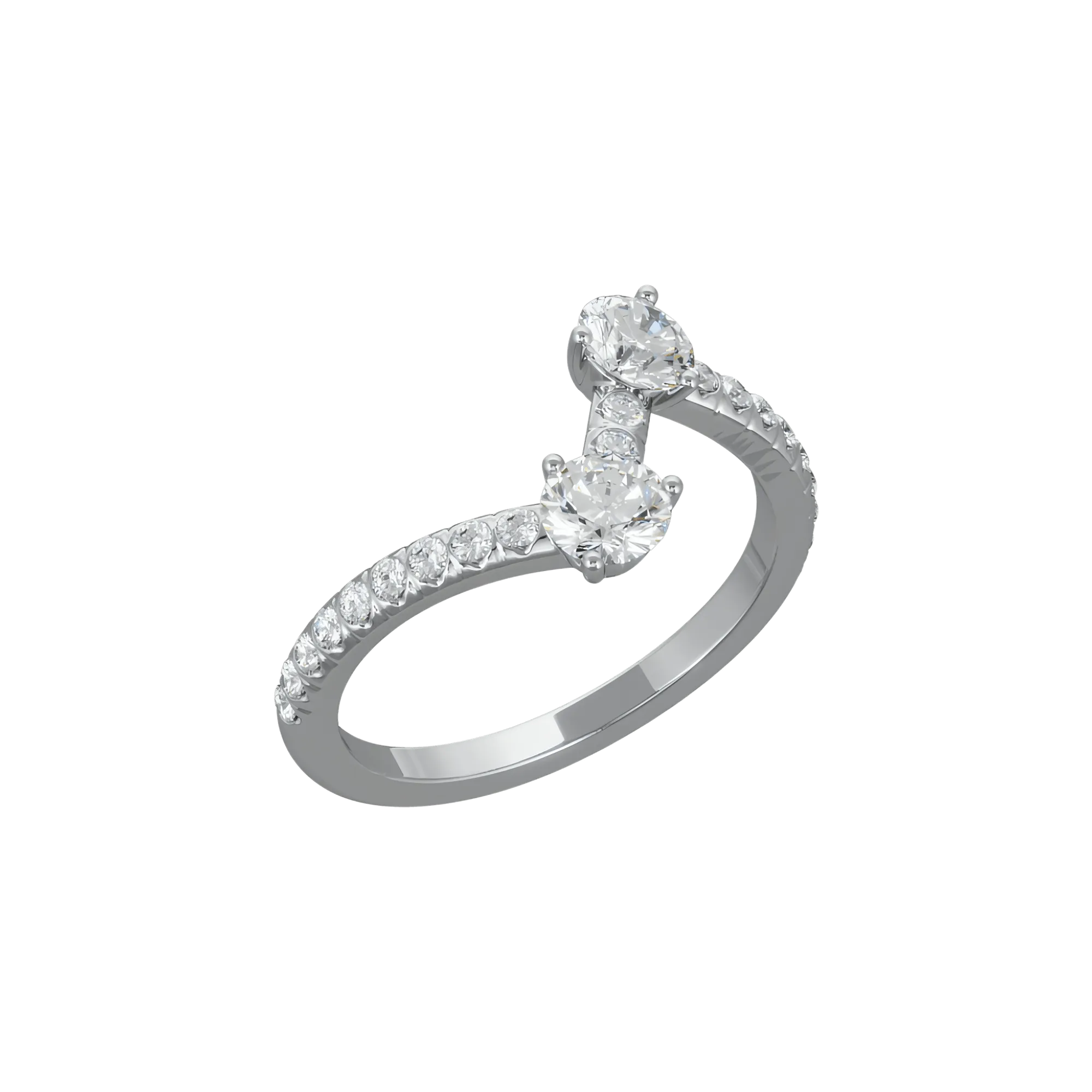 Toi Moi pavée ring I