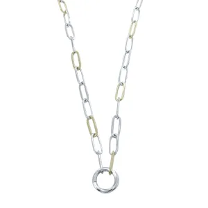 Two Tone Cleo Necklace