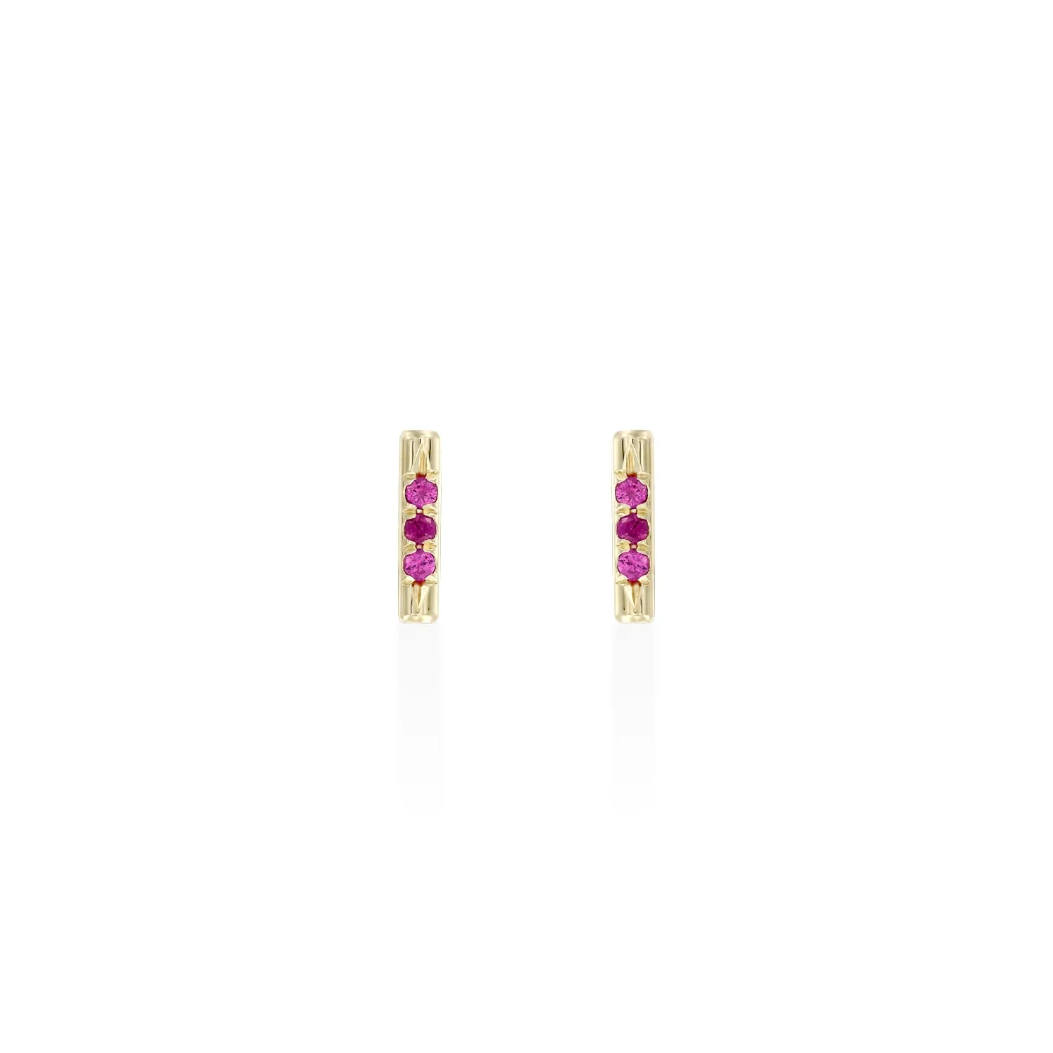 Valerie Earring pink sapphire