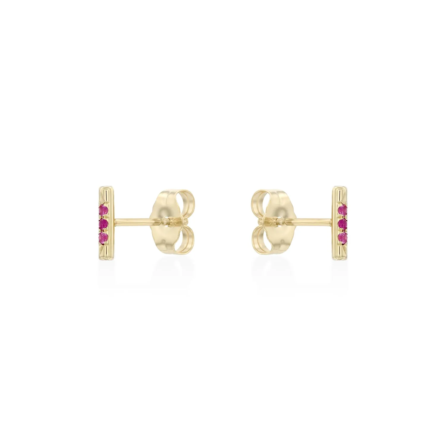 Valerie Earring pink sapphire