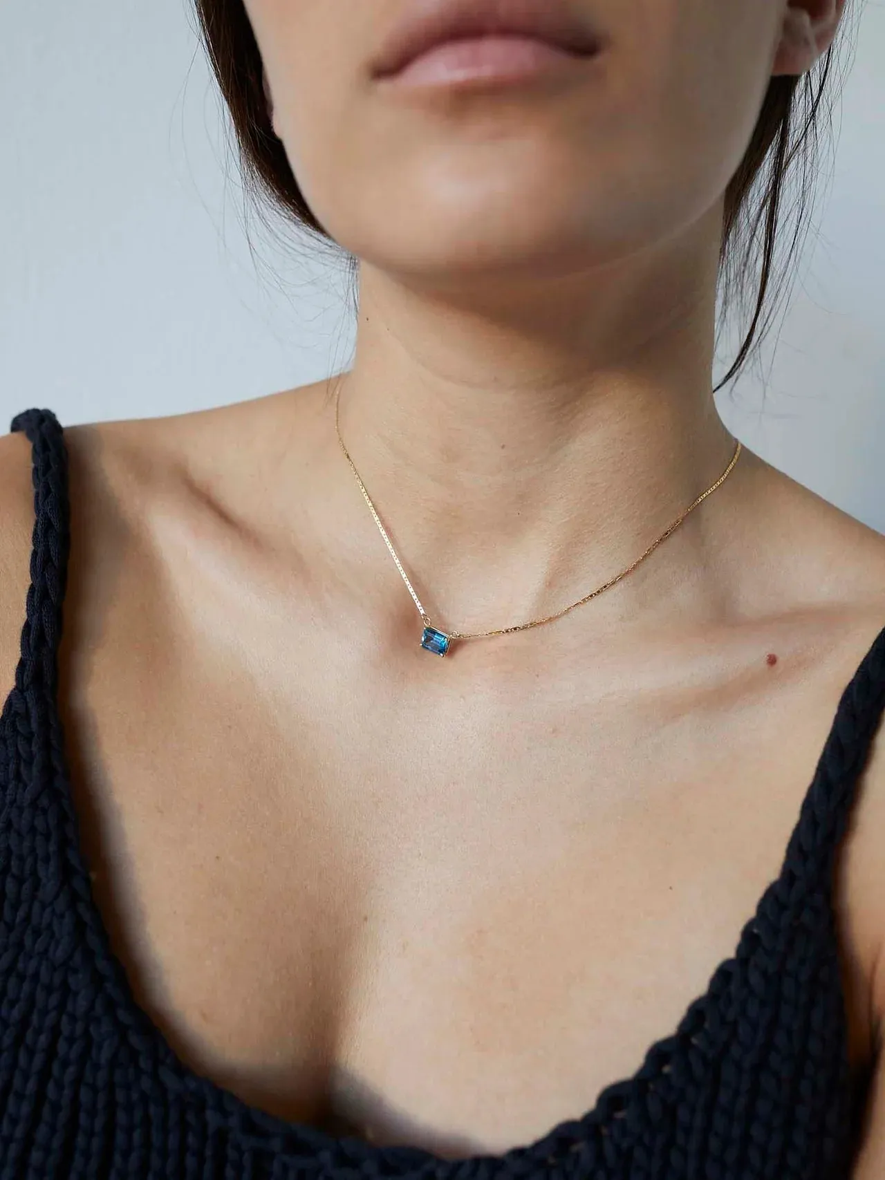 XL Gemstone Valentino Necklace